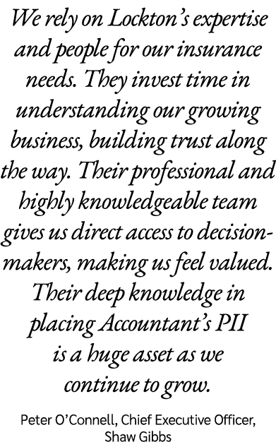 We rely on Lockton’s expertise and people for our insurance needs. They invest time in understanding our growing busi...