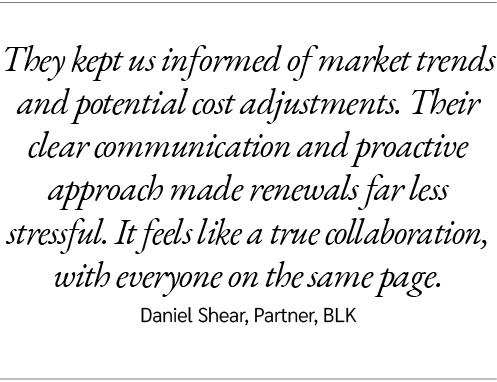 They kept us informed of market trends and potential cost adjustments. Their clear communication and proactive approa...